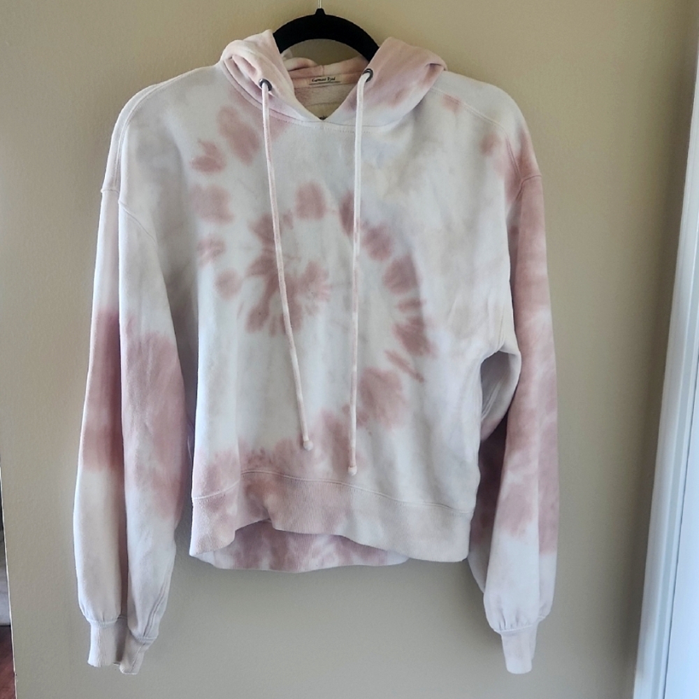Abercrombie & Fitch Pink Tie-Dye Hoodie
